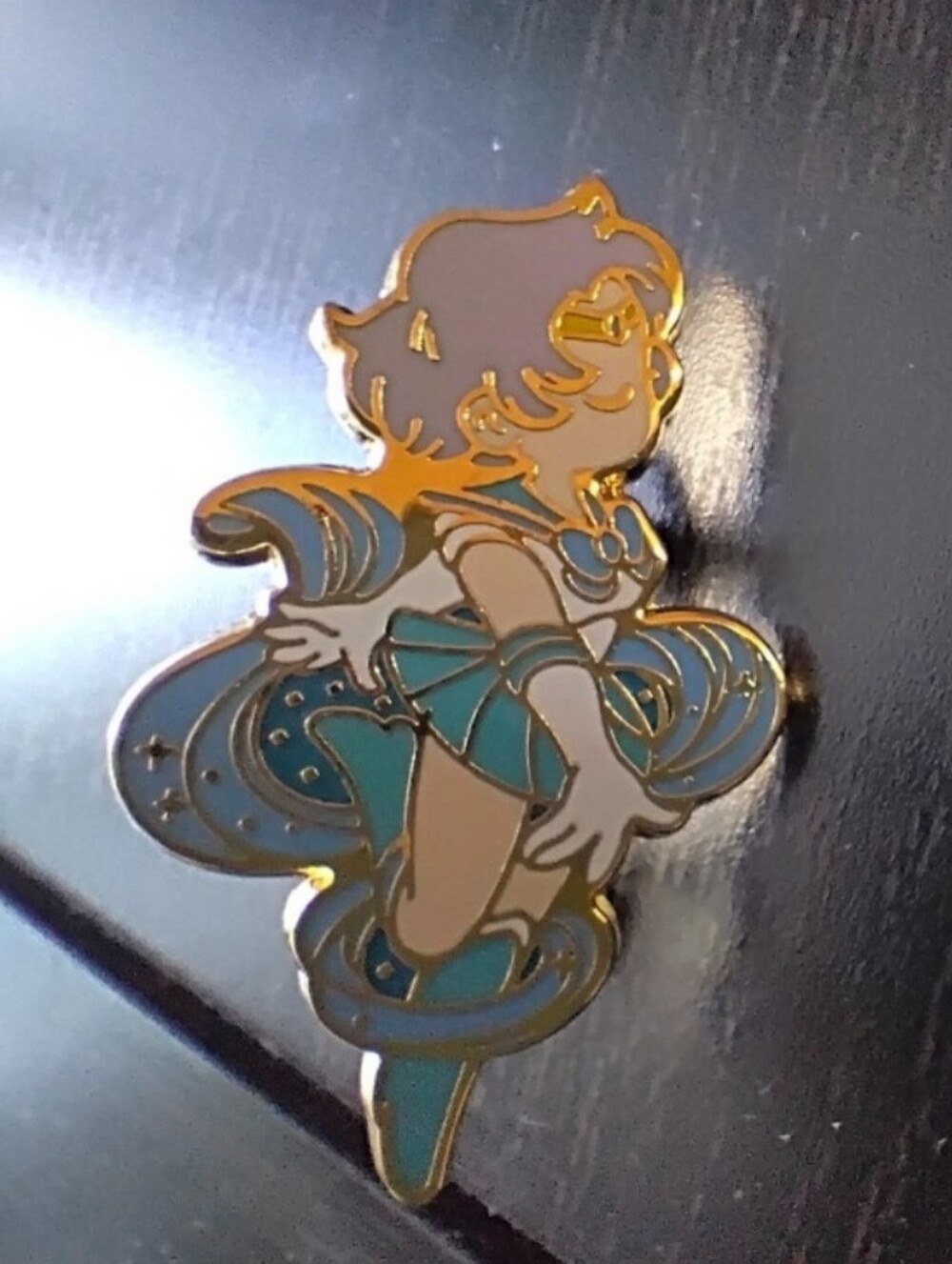 🧁 3/$30 Sailor Moon Sailor Mercury Enamel Pin NEW